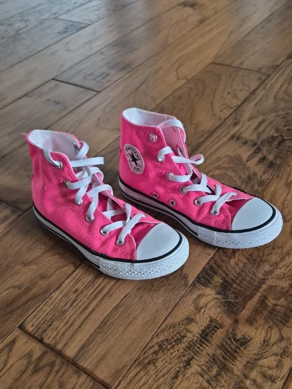 Converse Kids Pink High-Top Sneakers